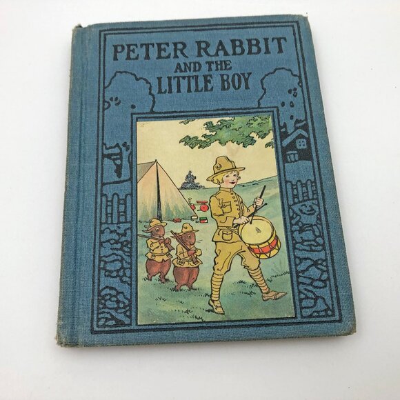 Peter Rabbit And The Little Boy Wee Books Linda Stevens Almond Illustrated 1935 - Picture 1 of 10